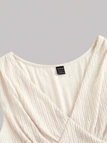 SHEIN MOD Gorgeous Court Peach V-Neck Dress With Pleated Details - Dreamy And Romantic, Perfect For Dates, Parties, Holidays, Tea Parties, And Birthdays V Neck Dress Cream Dress Tea Dress,Beach Outfits For Woman,Country Concert Outfit,Fairycore