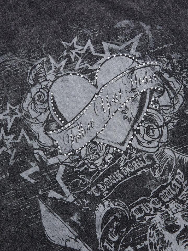 Es Esto Lo Nuevo de Grunge Punk Camiseta oversize para mujer