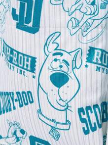 SCOOBY-DOO X SHEIN Women's Cartoon Print Large Capacity Fashionable Cute Tote Bag