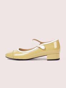 CUCCOO DOLLMOD Women's Fashionable Yellow Cute Flat Shoes - Yellow - View 6
