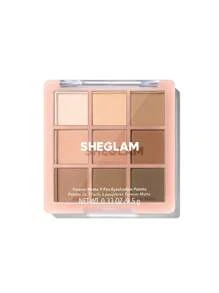 SHEGLAM Forever Matte 9色眼影盤 品牌 美容 化妝 化妝品 適合女性與女孩 完美搭配夏季春季 Y2K 時尚 流行 生日 母親節禮物 假期 派對準備就緒 最佳顏色 - Forever Matte - 查看 8