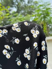 GalTyme 2 件加大码柔软舒适小碎花套装，适合春夏季 - 彩色 - 查看 7