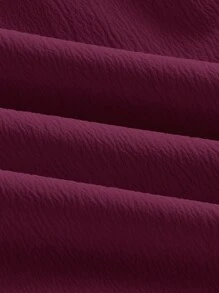 Firerie Plus Size Elegant Business Casual Two Pieces Set: Loose Tie-Front Blouse & High-Waist Relaxed Fit Pants, Suitable For Commute, Work, Afternoon Tea, Dates, Concerts, Parties, Vacation,Business Casual Woman