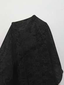 SHEIN Camisola Lingerie Plus Size Sensual com Renda, Jacquard e Alças Finas