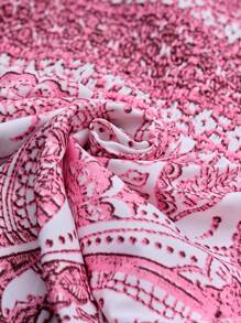 LanaWest Women's Floral Print Ruffle Hem Maxi Vacation Dress - Multicolor - View 6