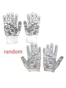 SHEIN 1/3/5Set Hand Therapy Gloves And Acupressure Pen, Reflexology Massage Gloves And Socks Set With Tools - Acupressure Foot And Hand Therapy Kit For Stress And Pain Relief - Reflexology Socks, Back To School Supplies, Personal Care, Massage Soothing Relaxation Therapy Pain Relief Improve Circulation Health - Multicolor - View 6