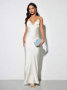 SHEIN Belle Elegant Floral Pattern Hand Clutch Bag (Random Front/Back Flower Designs) - Baby Blue - View 9