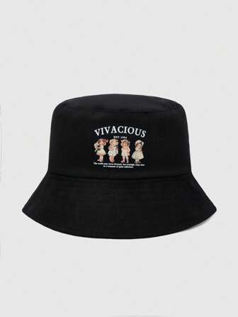 Grunge Punk Sombrero de sol con estampado lindo para dama, con protección UV
