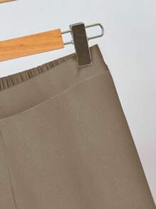 SHEIN Clasi 2 件复古花朵图案休闲简约装，优雅风格适合夏季 - 彩色 - 查看 4