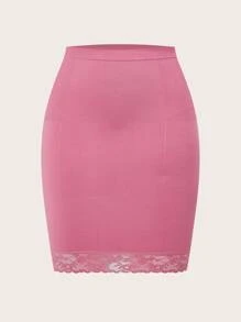 Shaping Daily Wear Skirt - Hot Pink - View 7