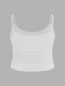 Calvaya Plus Size Women Fashionable Casual Versatile Camisole Tank Top - Multicolor - View 8