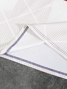 Manfinity Campus Court 男士撞色字母印花休闲短袖 Polo 衫 夏季男士休闲 Polo 衫 男士图案 Polo 衫 波士顿 Polo 衫 复古 Polo 衫 男士 Polo 衫 - 彩色 - 查看 4