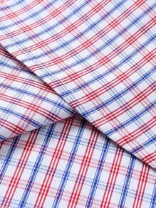 Manfinity Mode Men's Plaid Single-Breasted Casual/Commute Long Sleeve Shirt, Fall - Multicolor - View 7