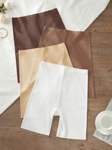 4pcs/Pack Seamless Briefs Panty Set - Multicolor - View 2