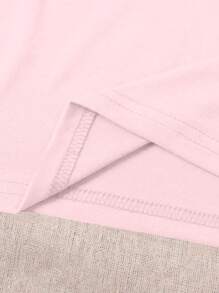 INAWLY 女式夏季日落印花海滩短袖圆领 T 恤，度假装