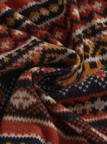 ROMWE Hippie Style Beach Vacation Vintage Pattern Backless Women Tank Top - Multicolor - View 4