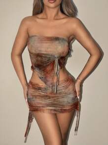 SHEIN ICON 女士日常两件套服装