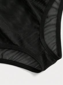 Spicy Aura Kostum Lingerie Wanita, Modis untuk Musim Panas - Mint Green - View 5