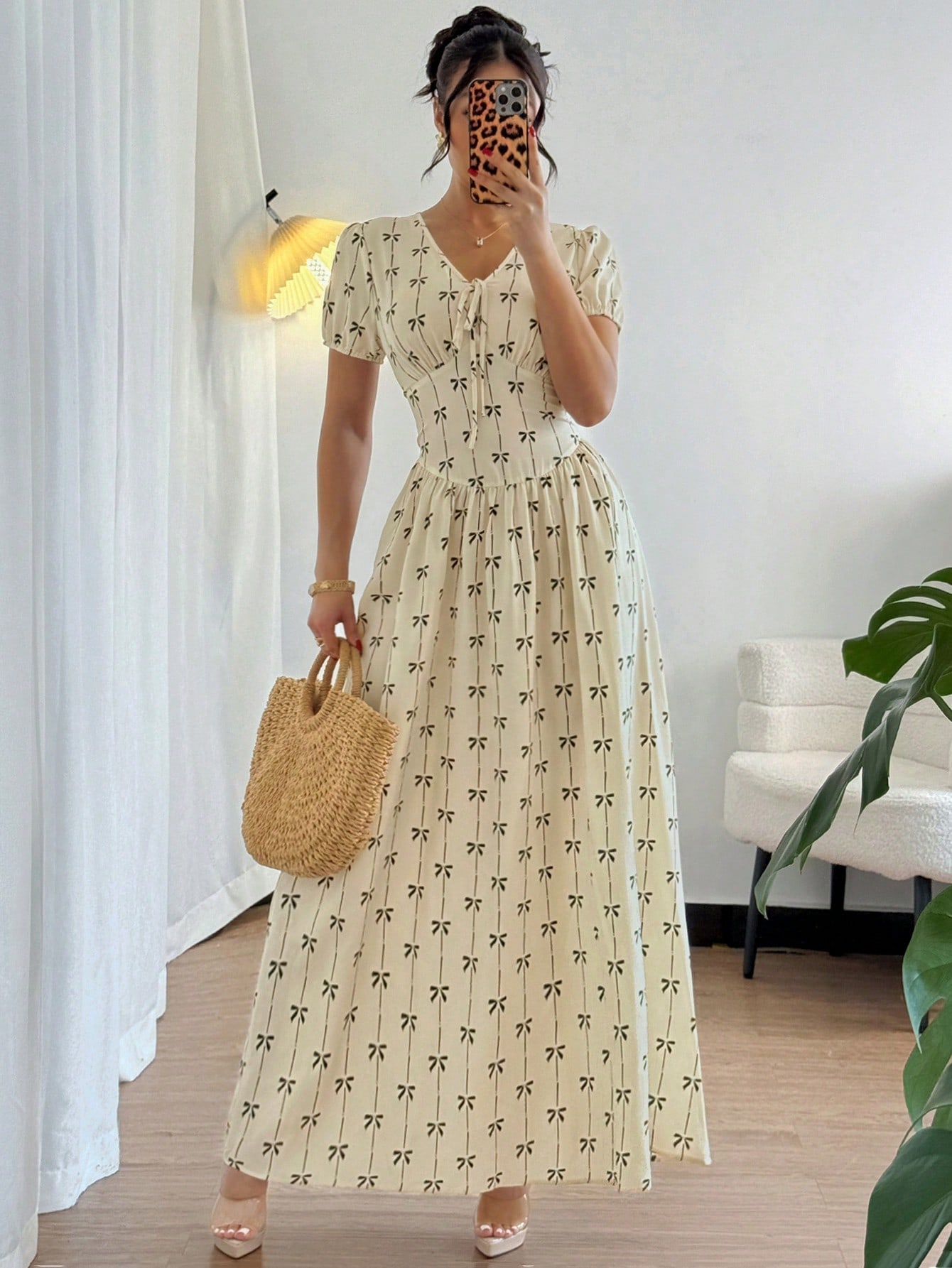 فستان ماكسي ناعم للمناسبات والحفلات