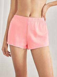 Ocili 女式 100% 纯棉舒适可调节腰围休闲裤 - 粉色 - 查看 1