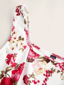 Ellevyn Váy không tay in hoa cỡ lớn cho nữ, mùa hè - Nhiều màu - Xem 3