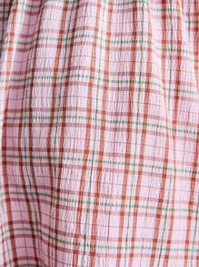 SHEIN Young Girls Cute Embroidered Collar Ruffle Hem Sleeveless Dress, Summer - Multicolor - View 6