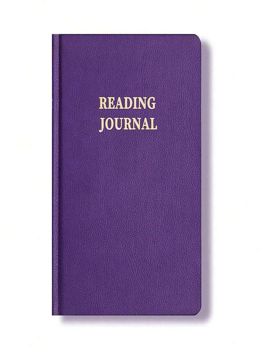 SHEIN 书籍爱好者的阅读日记 - 亚麻精装书是送给读者的绝佳礼物 - 完美的追踪书，带有阅读日志和评论页，可用于记录您最喜爱的书籍