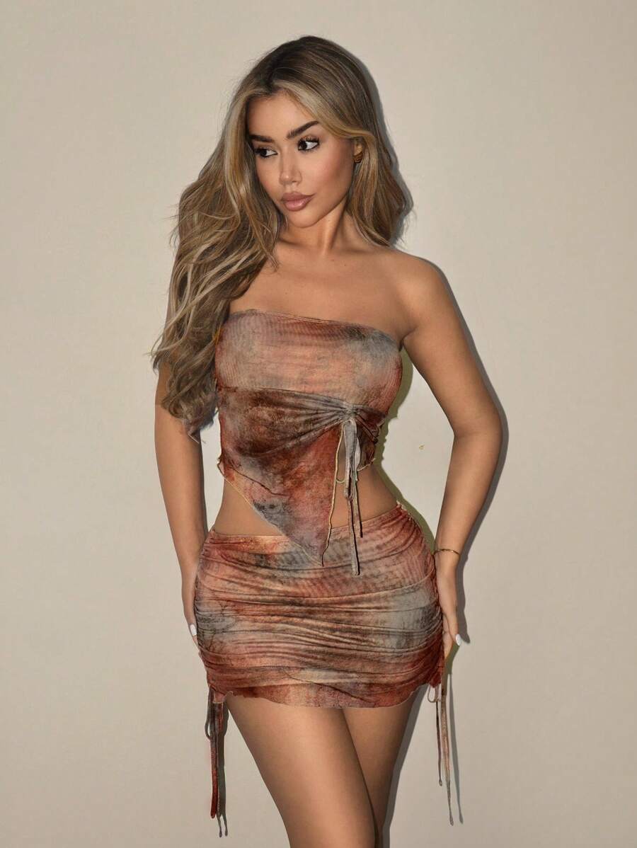 SHEIN ICON 女士日常两件套服装