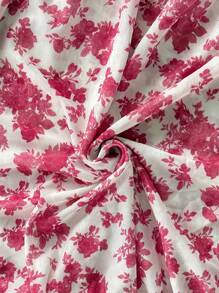 Soleia 女式碎花吊带背心和百褶迷你裙套装，假日风格海滩度假装春夏女士西部音乐节波西米亚假日波西米亚风