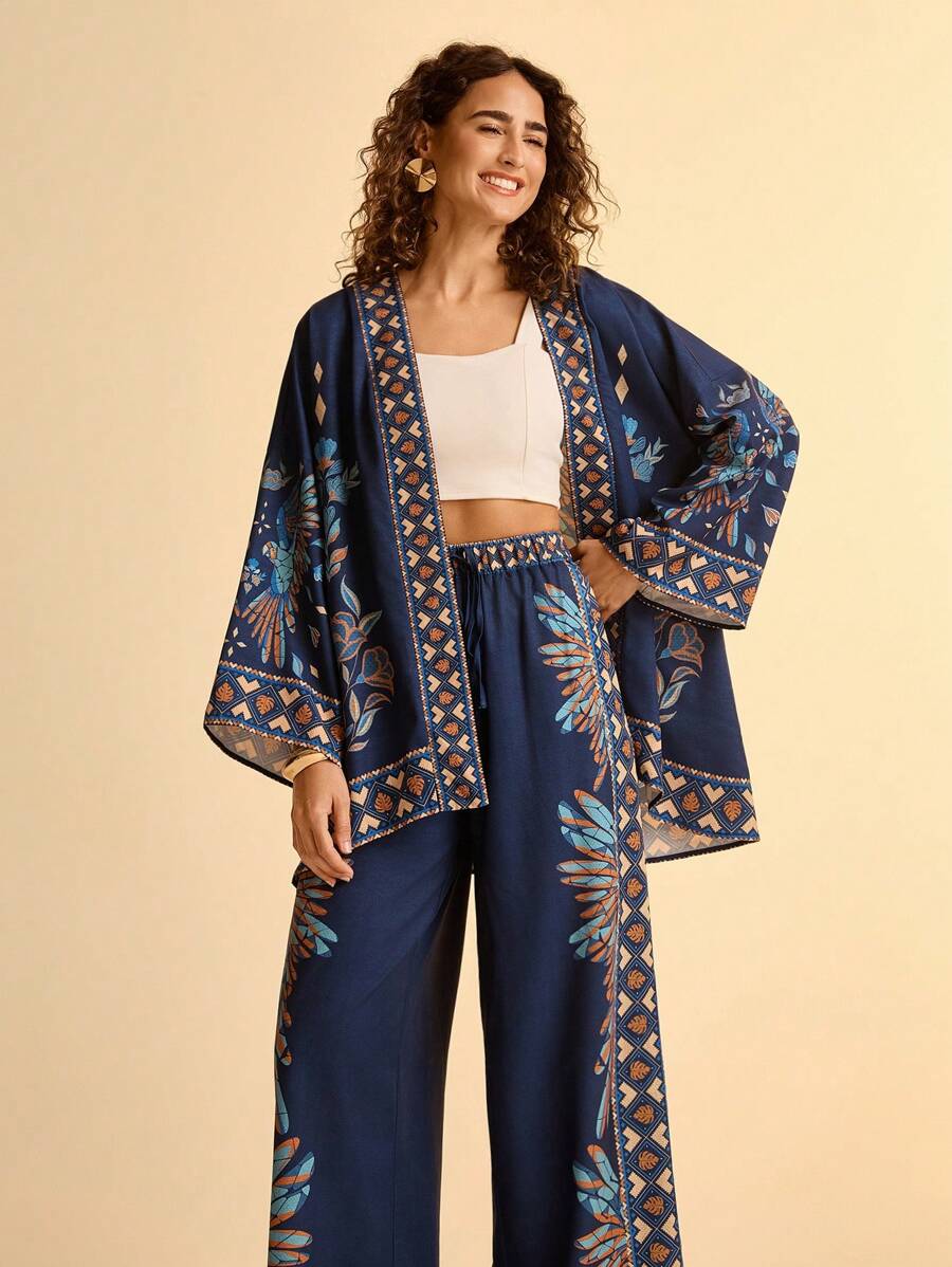 CAJUNI Women Two Pieces Outfits For Daily Wear - Multicolor - View 1