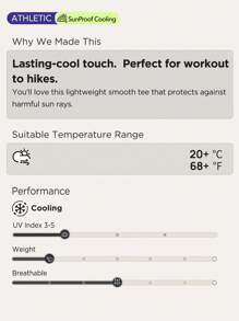 OutZeal SunProof UPF50+ 女款清凉透气防晒短袖T恤
