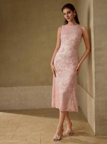 MOTF PREMIUM VÁY DẠ HỘI THÊU SEQUIN TƯƠNG PHẢN - Nhiều màu - Xem 1