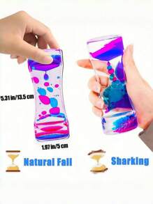 液体运动泡泡感官减压玩具，成人液体计时器烦躁玩具，镇静桌面玩具，派对小礼物，课堂奖励，袜子填充物