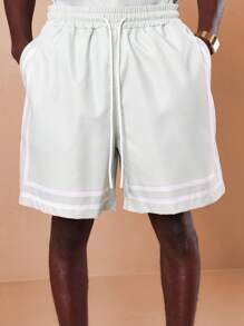 SUMWON Exklusives Bademode-Essenzial-Set für Urlaub und Ferien mit Luxus-Kurzarmhemd und Shorts, Sommer-Kollektion, leicht und locker geschnitten, Lässig - Grün - Übersicht 6