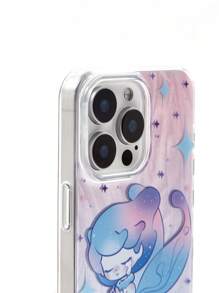 Pop Mart Azura X SHEIN Ốp điện thoại bền bỉ và thời trang - Thiết kế in hình bảo vệ, tương thích với iPhone - Nhiều màu - Xem 4