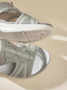 CUCCOO EASI 女士运动交叉绑带透气厚底凉鞋，绿色 - 薄荷綠 - 查看 10