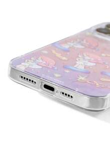 Pop Mart Azura X SHEIN Durable And Fashionable Fun Mobile Phone Case - Cartoon Pattern Protective Cover Design, Compatible With IPhone - Multicolor - View 5