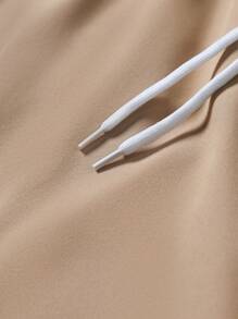 Manfinity RSRT 2 件男士 Anchor & Coral 休闲度假短袖衬衫和短裤套装男士度假服男士度假服 Anchor 衬衫珊瑚衬衫男士夏季服装 - 卡其色 - 查看 8