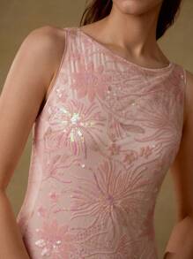 MOTF PREMIUM VÁY DẠ HỘI THÊU SEQUIN TƯƠNG PHẢN - Nhiều màu - Xem 2