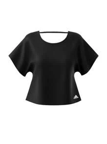 Adidas WTR STDIO BL T T-SHIRTS - Black and White - View 1