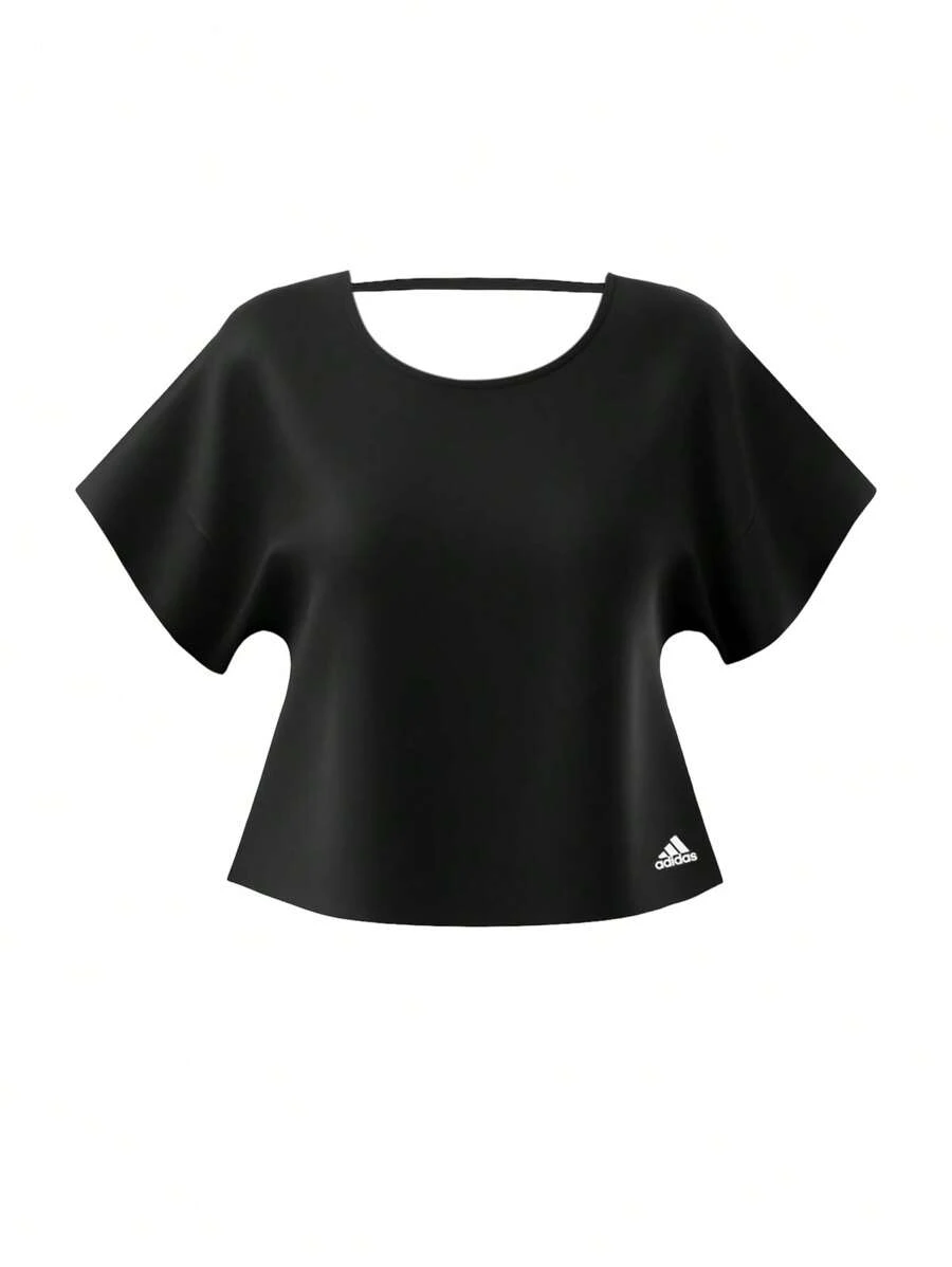 Adidas WTR STDIO BL T T-SHIRTS - Black and White - View 1