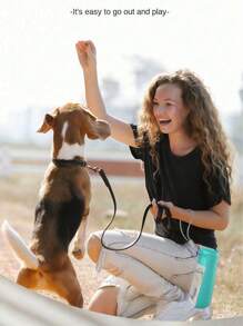 Pet Water Bottle Dog Portable Travel Cup Outdoor Water Dispenser For Walking And Hiking