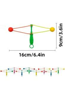 10 Stücke Zufallsfarbige Kunststoff Rassel Bälle Hand Shake Party Spiel Requisiten, Party Atmosphäre Dekoration Mini Geschenke
