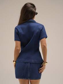 Avantive Damen Denim Zweiteiler