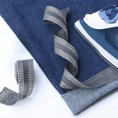 自粘式无需剪裁的下摆长度调节贴纸 - 轻松改变您的裤子！