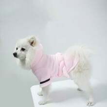 Bata para mascotas, ropa de perro de franela, Bichon Fa Dou VIP, ropa para perros pequeños y medianos