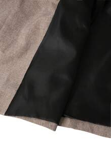 Manfinity Mode Men's Solid Color Lapel Collar Business Casual Suit Set