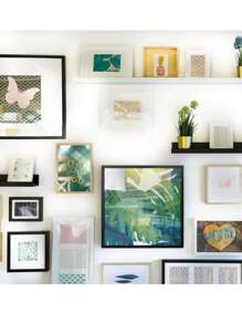 12 Pairs Picture Hanging Strips Heavy Duty Damage Free Hanging Picture Hangers For Walls, Picture Hanging Kit, Hanging Hooks Without Nails, Adhesive Poster Wall Strips Gifts Birthday Graduation