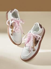 CUCCOO EASI 女士米色休闲时尚运动鞋