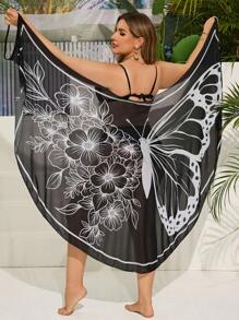 Swim Lushoire Túnica cubremallot informal de talla grande para mujer